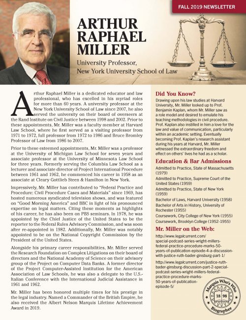 Education - Who`s Who Newsletters
