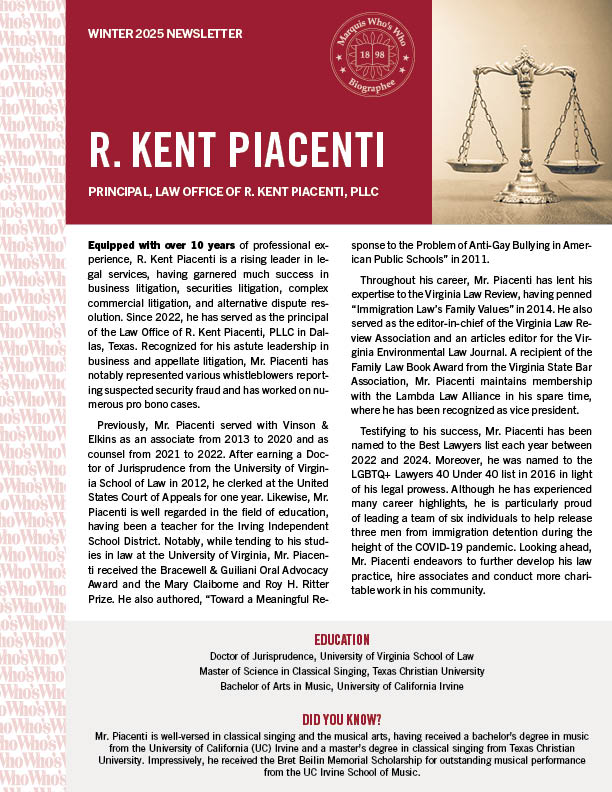 R. Kent Piacenti