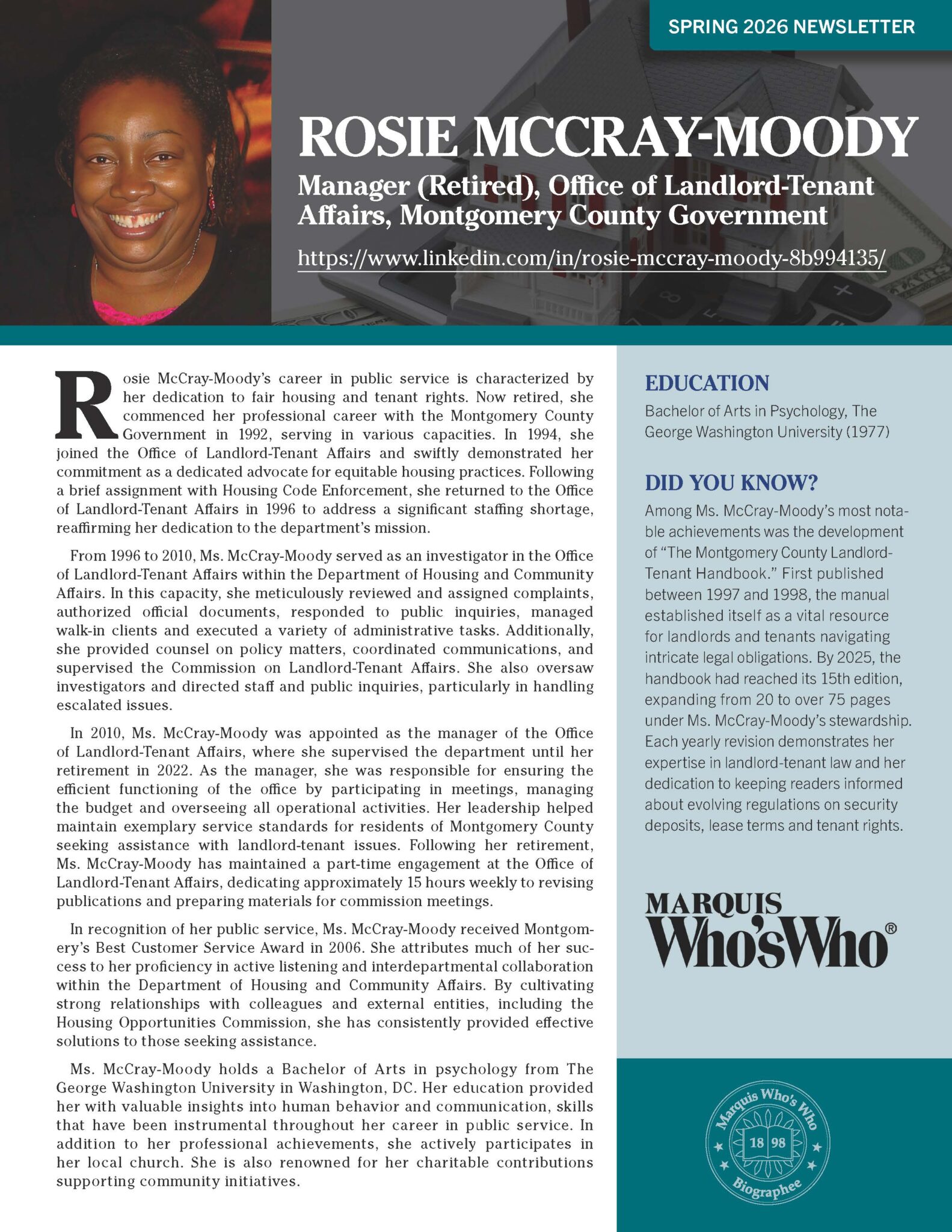 Rosie McCray-Moody